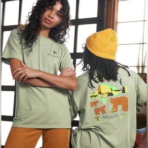 ‼️RARE‼️🎸PARKS PROJECT🎸🔥NWT🔥Yosemite Cubs Ecosystem Organic T-Shirt—XS